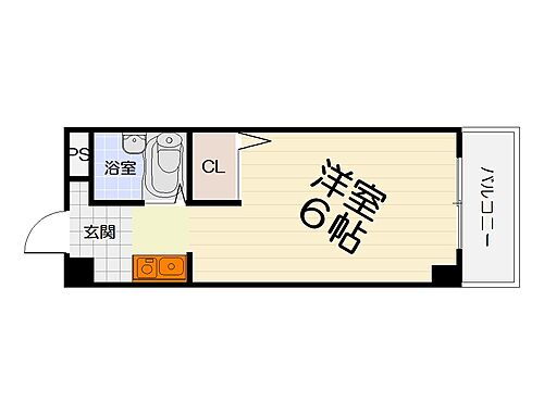 大阪府堺市西区上野芝向ヶ丘町1丁 上野芝駅 ワンルーム マンション 賃貸物件詳細