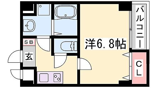 ＫＯＮＴＩ松野 2階 1K 賃貸物件詳細