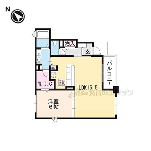 滋賀県甲賀市水口町新城 水口駅 1LDK アパート 賃貸物件詳細