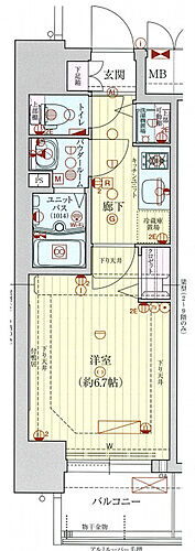大阪府大阪市北区本庄東3丁目 天神橋筋六丁目駅 1K マンション 賃貸物件詳細