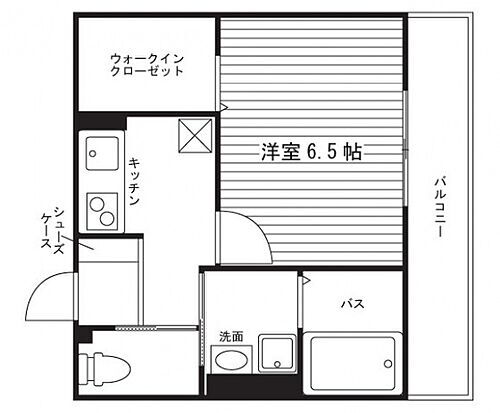 岡山県岡山市北区南方2丁目 岡山駅 1K アパート 賃貸物件詳細