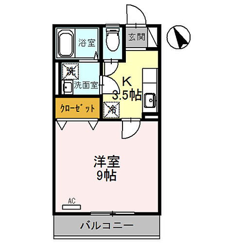 滋賀県湖南市岩根中央2丁目 三雲駅 1K アパート 賃貸物件詳細