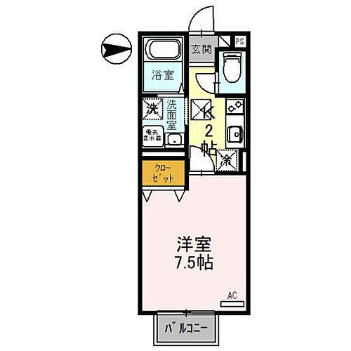 滋賀県湖南市菩提寺東2丁目 石部駅 1K アパート 賃貸物件詳細