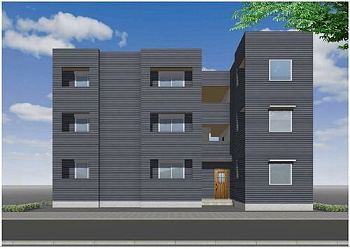 滋賀県野洲市行畑１丁目  3階建