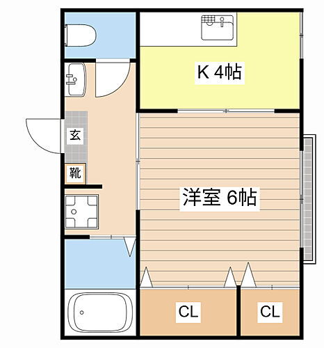 滋賀県彦根市野瀬町 南彦根駅 1K アパート 賃貸物件詳細