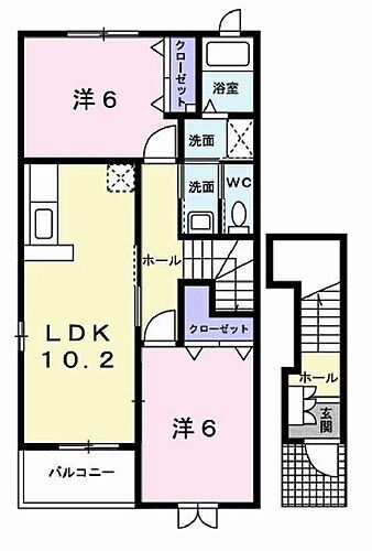 兵庫県加東市社 社町駅 2LDK アパート 賃貸物件詳細