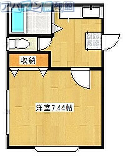 新潟県新潟市西区大学南2丁目1-37 新潟大学前駅 1K アパート 賃貸物件詳細