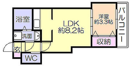 福岡県久留米市梅満町1180-40 花畑駅 1LDK アパート 賃貸物件詳細