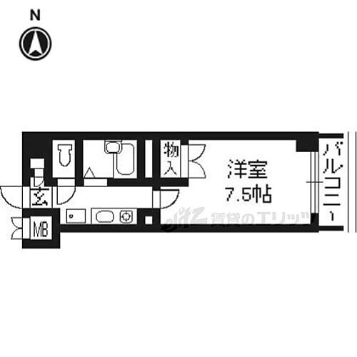 京都府京都市南区東九条河西町 京都駅 1K マンション 賃貸物件詳細