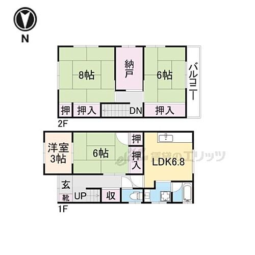 京都府木津川市山城町上狛東下 賃貸一戸建て