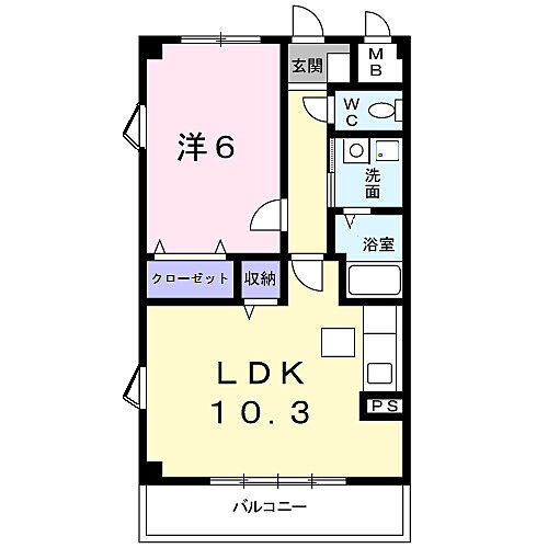 エテルネルＡ 1階 1LDK 賃貸物件詳細