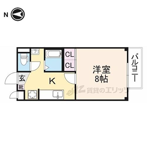 滋賀県長浜市宮司町 長浜駅 1K アパート 賃貸物件詳細