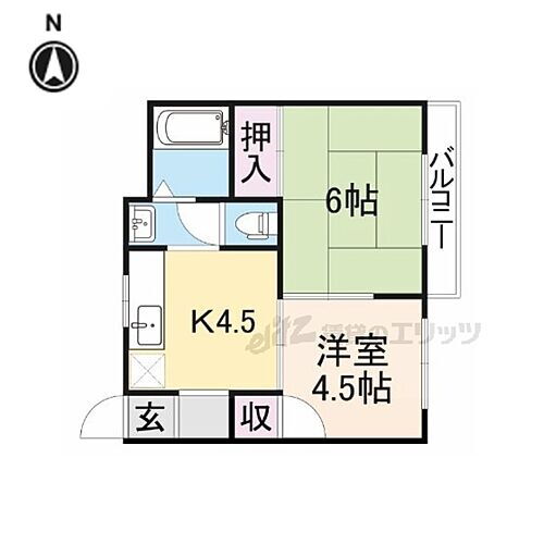 藤マンション 2階 2DK 賃貸物件詳細
