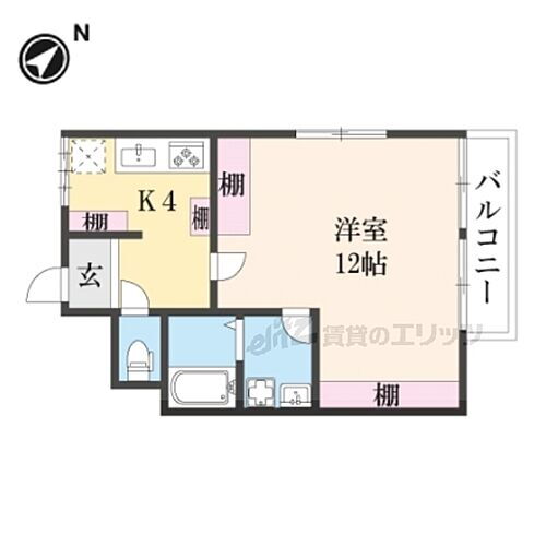 奈良県生駒市壱分町 一分駅 1K アパート 賃貸物件詳細