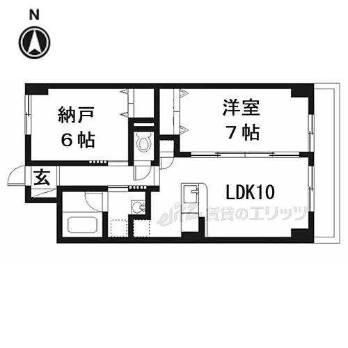 奈良県奈良市大森町 奈良駅 2LDK マンション 賃貸物件詳細