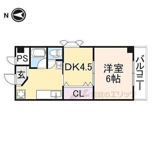 大阪府枚方市禁野本町2丁目 枚方市駅 1DK アパート 賃貸物件詳細