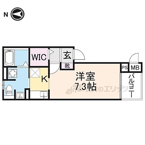 奈良県奈良市四条大路3丁目 尼ヶ辻駅 ワンルーム アパート 賃貸物件詳細