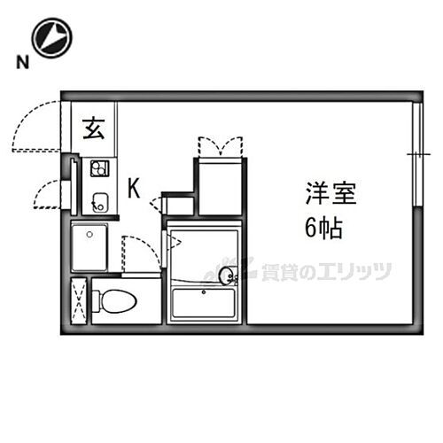 奈良県大和郡山市城南町 近鉄郡山駅 1K アパート 賃貸物件詳細