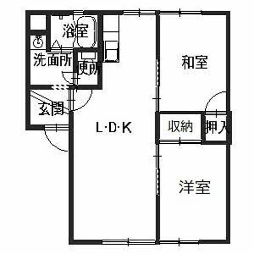 兵庫県姫路市飾磨区下野田4丁目 飾磨駅 2LDK アパート 賃貸物件詳細