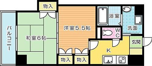 福岡県北九州市小倉北区上到津3丁目10-3 南小倉駅 2K マンション 賃貸物件詳細