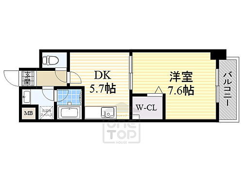 大阪府箕面市小野原東１丁目 豊川駅 1DK マンション 賃貸物件詳細