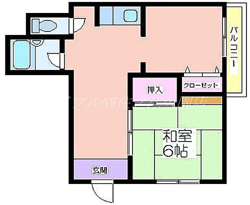 大阪府大阪市住吉区山之内1丁目 我孫子前駅 2DK マンション 賃貸物件詳細