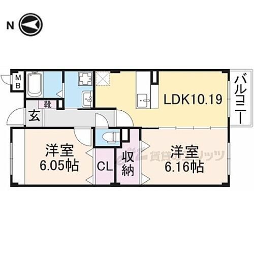 奈良県橿原市白橿町3丁目 橿原神宮前駅 2LDK マンション 賃貸物件詳細
