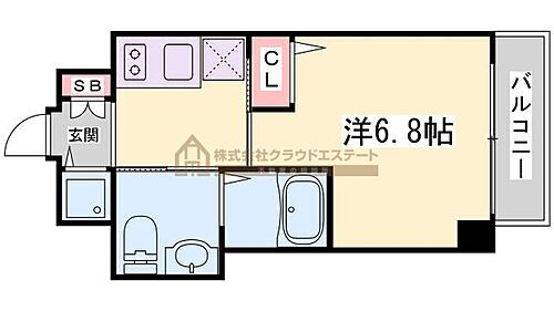 兵庫県神戸市中央区下山手通8丁目 神戸駅 1K マンション 賃貸物件詳細