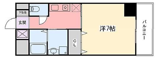 兵庫県姫路市東延末2丁目 姫路駅 1K マンション 賃貸物件詳細