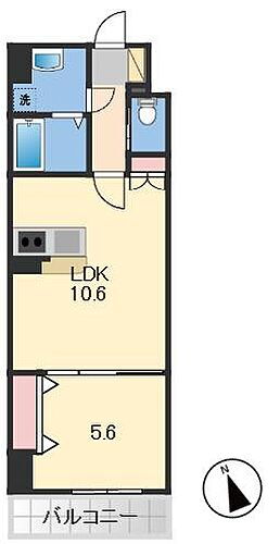 ＭＩＳＴＲＡＬ姫路駅前ＶＩＩＩ安田 6階 1LDK 賃貸物件詳細