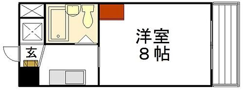 広島県広島市中区幟町 銀山町駅 1K マンション 賃貸物件詳細