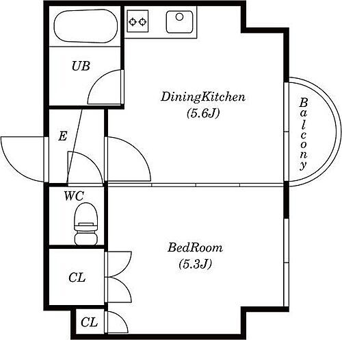 フリーサ 5階 1DK 賃貸物件詳細