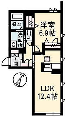 岡山県倉敷市笹沖 倉敷駅 1LDK アパート 賃貸物件詳細