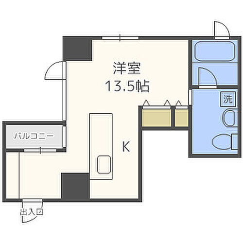 ルクレ堺筋本町レジデンス 8階 ワンルーム 賃貸物件詳細