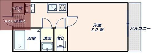 ＭＰＳハイツ 1階 1K 賃貸物件詳細