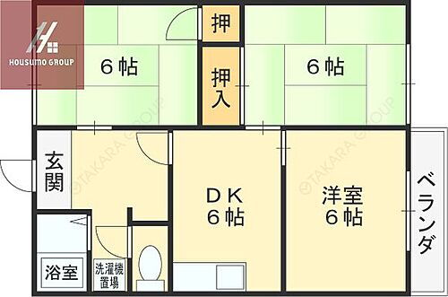 きららハイム 2階 3DK 賃貸物件詳細