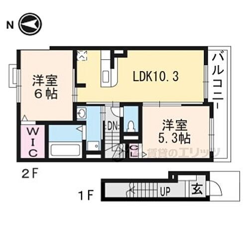 京都府南丹市園部町横田 園部駅 2LDK アパート 賃貸物件詳細