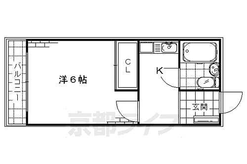 京都府京都市伏見区指物町 丹波橋駅 1K マンション 賃貸物件詳細