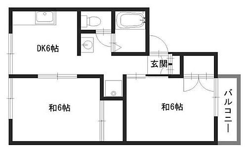 兵庫県姫路市北平野2丁目13-11 野里駅 2DK アパート 賃貸物件詳細