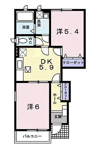 福岡県福岡市東区三苫2丁目29-24 奈多駅 2DK アパート 賃貸物件詳細
