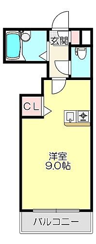 大阪府東大阪市長田西2丁目1-37 長田駅 ワンルーム マンション 賃貸物件詳細