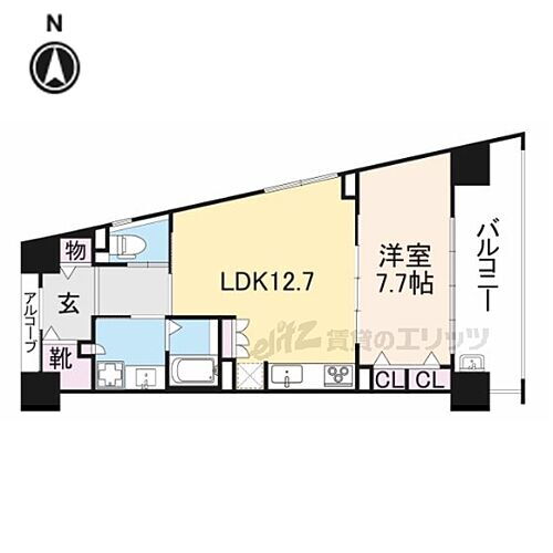 奈良県生駒市山崎新町 生駒駅 1LDK マンション 賃貸物件詳細