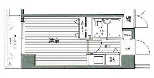 ガラ・シティ白金台 8階 1K 賃貸物件詳細