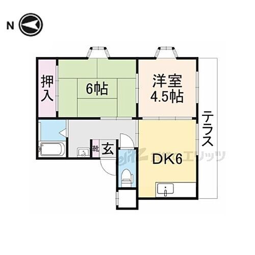 大阪府寝屋川市新家1丁目 寝屋川市駅 2DK アパート 賃貸物件詳細