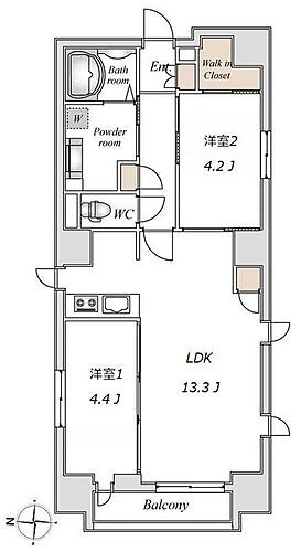 ＬｉｖｅＦｌａｔ錦糸町 2階 2LDK 賃貸物件詳細