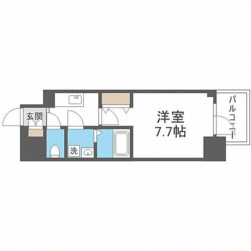 ＭＥＬＤＩＡ　ＣＲＥＳＴ　ＴＡＰＰ　ＮＡＭＢＡ－ＷＥＳＴ 11階 1K 賃貸物件詳細