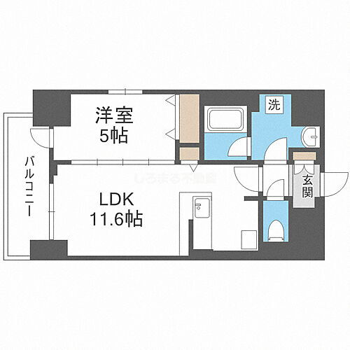 大阪府大阪市浪速区恵美須東1丁目11-4 恵美須町駅 1LDK マンション 賃貸物件詳細