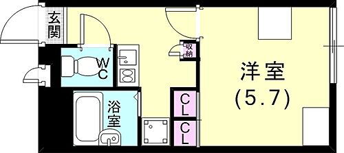 兵庫県神戸市兵庫区楠谷町20-11 大倉山駅 1K アパート 賃貸物件詳細