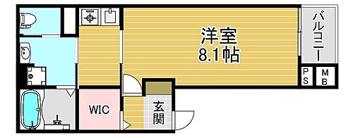 大阪府大阪市福島区吉野4丁目18-28 野田駅 1K アパート 賃貸物件詳細