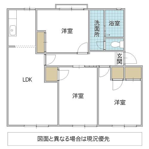 フレグランス井野 2階 3LDK 賃貸物件詳細